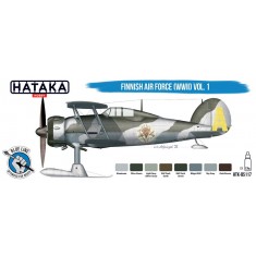 Acrylic Paint Set for Brush - WWII Finnish AF Vol.1 (8x 17ml)