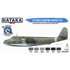 Acrylic Paint Set for Brush - Luftwaffe Maritime Aircraft (6x 17ml)