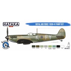 Acrylic Paint Set for Brush - Royal Air Force 1938-41 (8x 17ml)