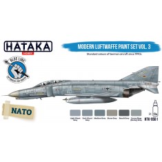 Acrylic Paint Set for Brush - Modern Luftwaffe Vol.3 (6x 17ml)