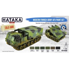 Acrylic Paint Set for Brush - Modern Finnish Army AFV (6x 17ml)
