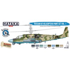Acrylic Paint Set for Brush - Russian AF Helicopters Vol.1 (8x 17ml)