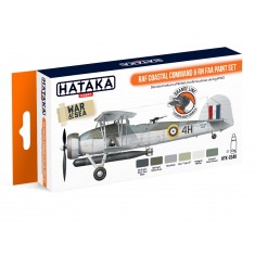 Lacquer Paint Set - RAF Coastal Command & RN FAA Maritime Planes (17ml x 6)