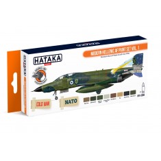 Lacquer Paint Set - Modern Hellenic AF Vol. 1 - Greek Aircraft since 1970s (17ml x 8)