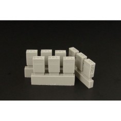 1/35 2cm Flak Ammo Boxes (9pcs)