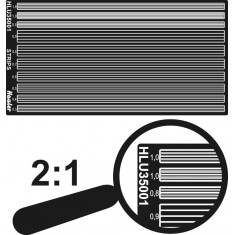 1/35 PE Strips 0.3-1.0mm (total dimensions 100x50mm)