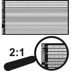 1/35 PE Strips w/Nuts 0.6-1.1mm (total dimensions 100x50mm)