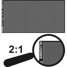 1/35 Engraved Plate-German Grill Type (PE total dim. 100x50mm)