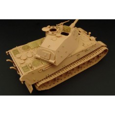 1/48 Pz Kpfw VI Ausf B King Tiger Porsche Turret Detail Set for Tamiya kits