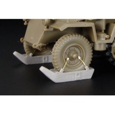 1/48 SdKfz 250-251 Front Wheels Ski for Tamiya/AFV kits