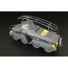 1/48 SdKfz 232 Ger Armored Car Basic Detail Set for Tamiya kits