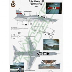 RAAF Decals for 1/72 British Aerospace 76 SQN (2001)