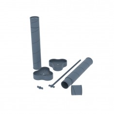 1/16 US 75mm Fibre Ammunition Cases