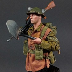 1/16 Commonwealth Bren Gunner (bust)
