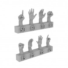 1/32 Hands Set 3 (4 Pairs, 54mm Compatible)