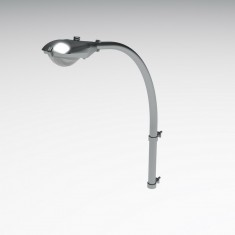 1/35 Modern Wall Street Light Pole