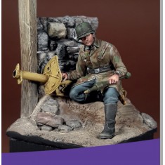 1/35 German Luftwaffe Feld Division #2 W/Base