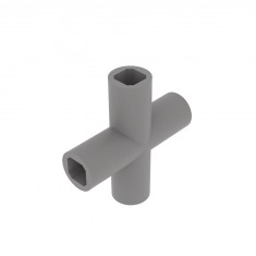 1/35 Industrial Pipeline - 4 Sided Connector