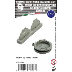 1/35 T23 Turret Profile Corrected Low Profile Loader Split Hatch Last for Asuka/Meng M4A3