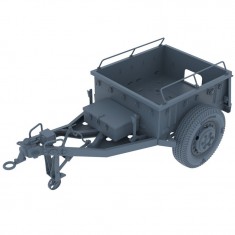 1/35 WWII US M10 Ammunition Trailer