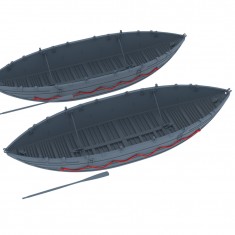 1/35 FBE MKIII - Boat Folding (2pcs)