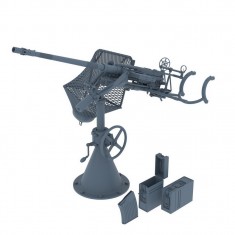 1/35 2cm Flak 30 Flugzeugabwehrkanone U-Boat Version