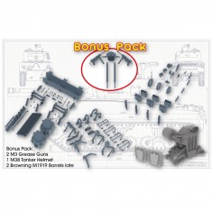 1/35 M4A1 (76) Late VVSS Upgrade Bundle + Bonus for Takom/Italeri/Dragon/Tasca