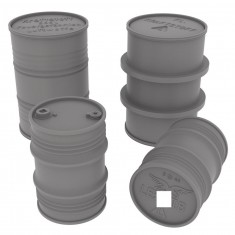 1/48 Luftwaffe Fuel Drums