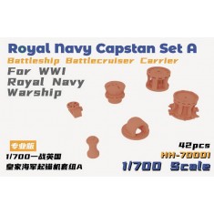 1/700 WWI Royal Navy Warship Capstan Set A