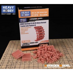 1/35 WWII German Pz.III/IV 40cm Normal Tracks Late Pattern B