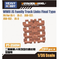 1/35 WWII JS Family Track Links Final for JS-1\JS-2\ISU-122\ISU-152Later\JS-3