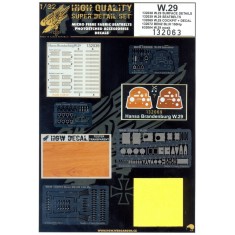 1/32 German Hansa-Brandenburg W.29 Super Detail Set for Wingnut Wings kit