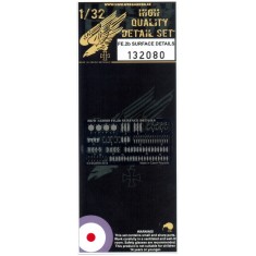 1/32 Royal Aircraft Factory FE.2b Surface Detail Set for Wingnut Wings kit