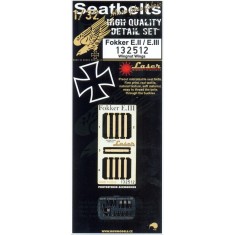 1/32 Fokker E.II / E.III Seatbelts (Laser Cut) for Wingnut Wings kit