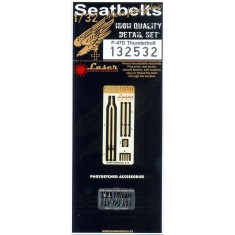 1/32 Republic P-47D Thunderbolt Seatbelts (Laser Cut)