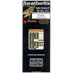 1/32 Messerschmitt Me 262A Schwalbe Seatbelts (Laser Cut)