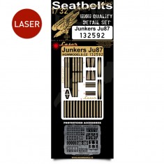 1/32 Junker Ju-87 Stuka Seatbelts (Laser Cut)