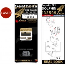 1/32 Sopwith 5F.1 Dolphin Seatbelts (Laser Cut)