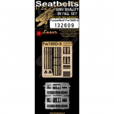 1/32 Focke-Wulf Fw 190D-9 Seatbelts (Laser Cut)