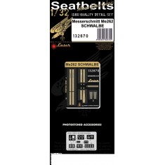1/32 Me262 Schwalbe Textile Seatbelts (pre-cut/laser)