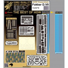 1/32 Fokker D.VII Super Detail Set for Wingnut Wings kit