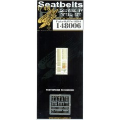 1/48 Focke-Wulf Fw 190D-9 Seatbelts for Tamiya / Eduard kits 