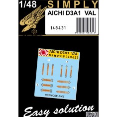 1/48 Aichi D3A1 Val Seatbelts