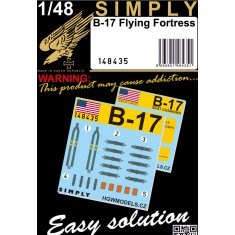 1/48 B-17 Flying Fortress - Green Seatbelts