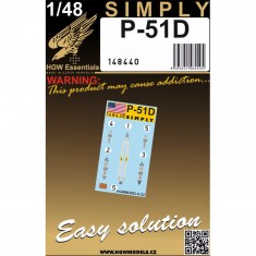 1/48 P-51D Mustang Seatbelts [Simply Edition]