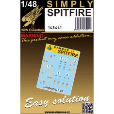 1/48 Spitfire Seatbelts [Simply Edition]