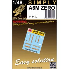 1/48 A6M ZERO Seatbelts [Simply Edition]