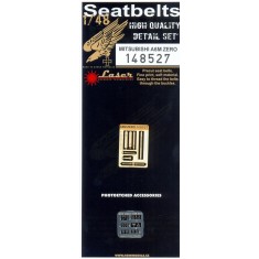 1/48 Mitsubishi A6M Zero Seatbelts (Laser Cut)