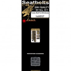 1/48 Focke-Wulf Fw 190 (early) Seatbelts (Laser Cut)