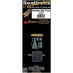 1/48 RAF Hawker Sea Fury ZB Type pre-cut (laser) Seatbelt